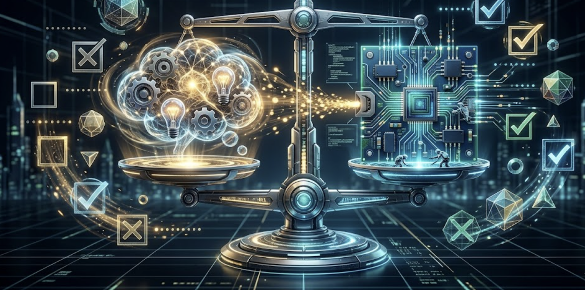 CPD - AI generated illustration of AI impact on survey research